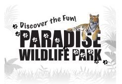 paradise logo Days Out Go Wild Paradise Wildlife Park