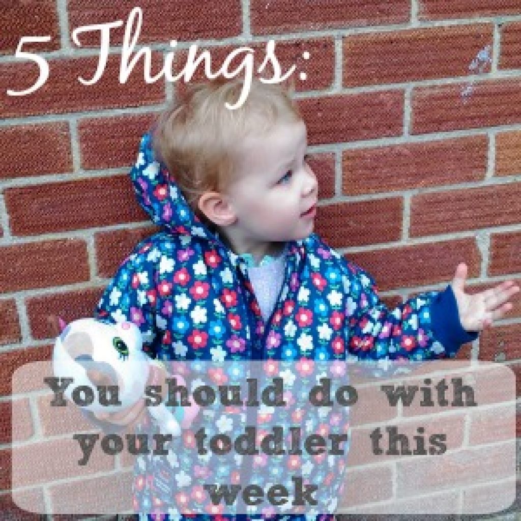 5 things you should do with your toddler