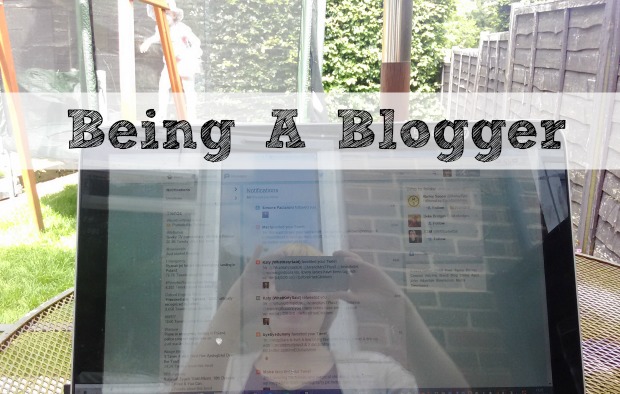 Being a blogger