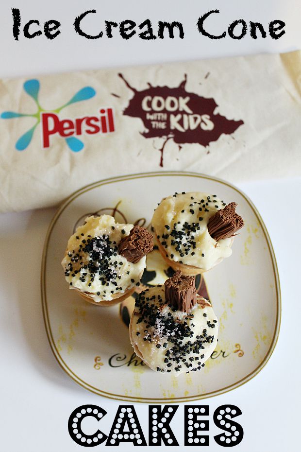Ice cream cone cakes