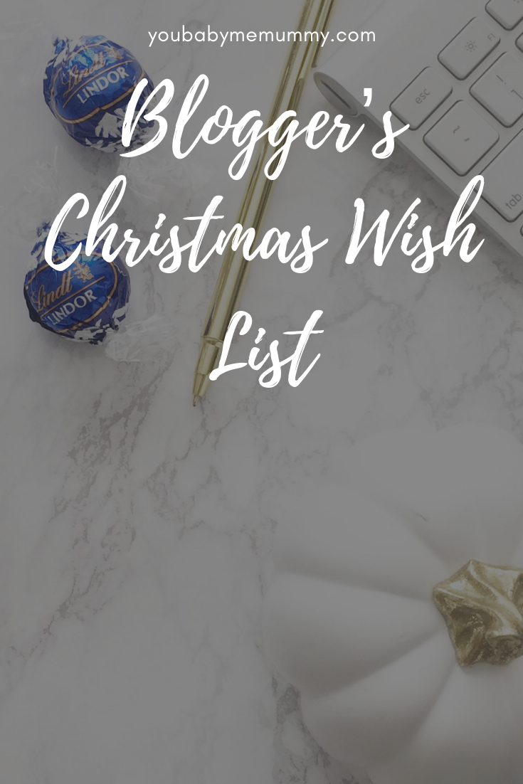 Looking for something to buy for the blogger in your life? Check out the Blogger’s Christmas Wish List.