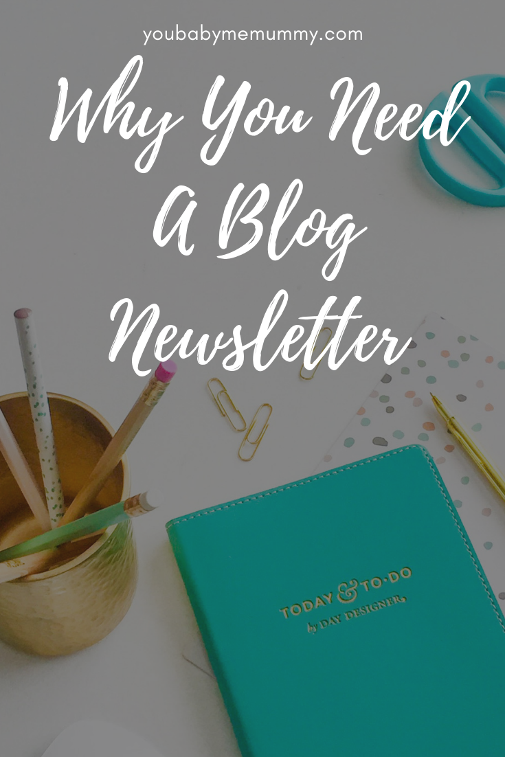 Do you have a newsletter for your blog? Maybe you haven't got one, but feel as if you should? Perhaps you aren't even sure why you should have one, but everyone else seems to be doing it.