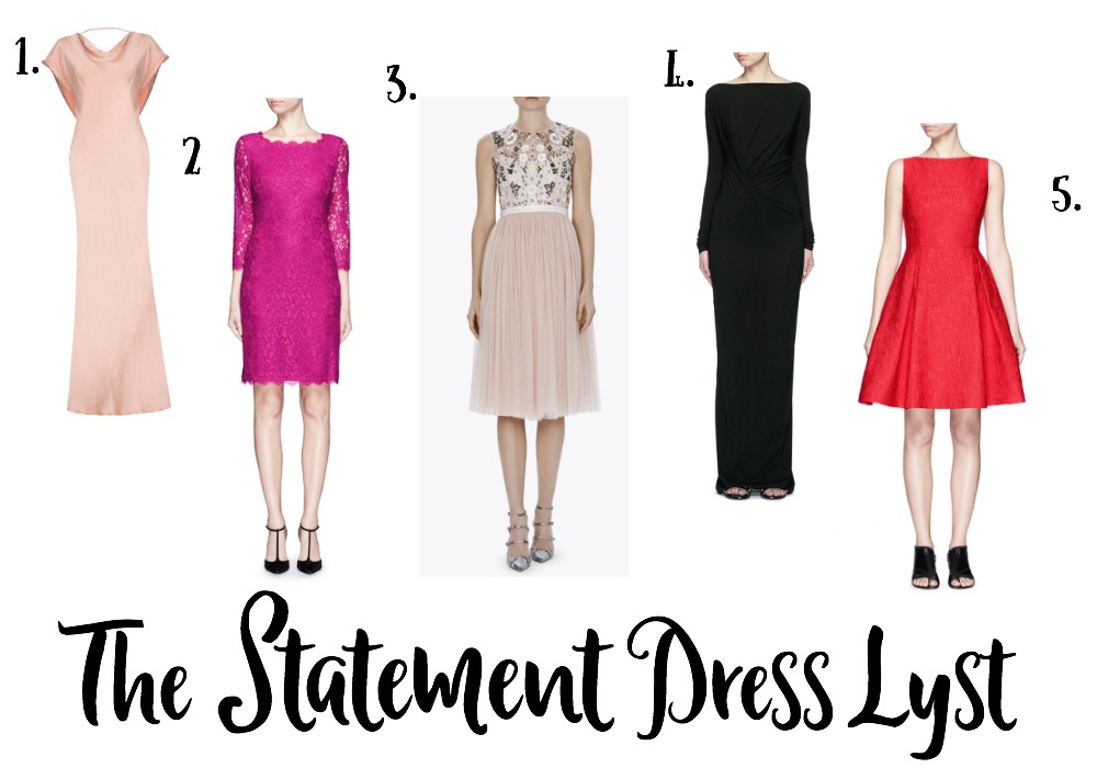 The statement dress lyst