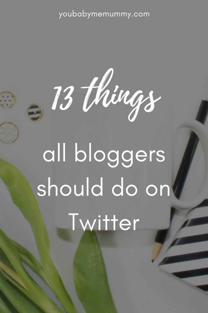 Do you struggle with twitter? Not sure how to get the best out of it or grow your following. Here are 13 things all bloggers should be doing on twitter