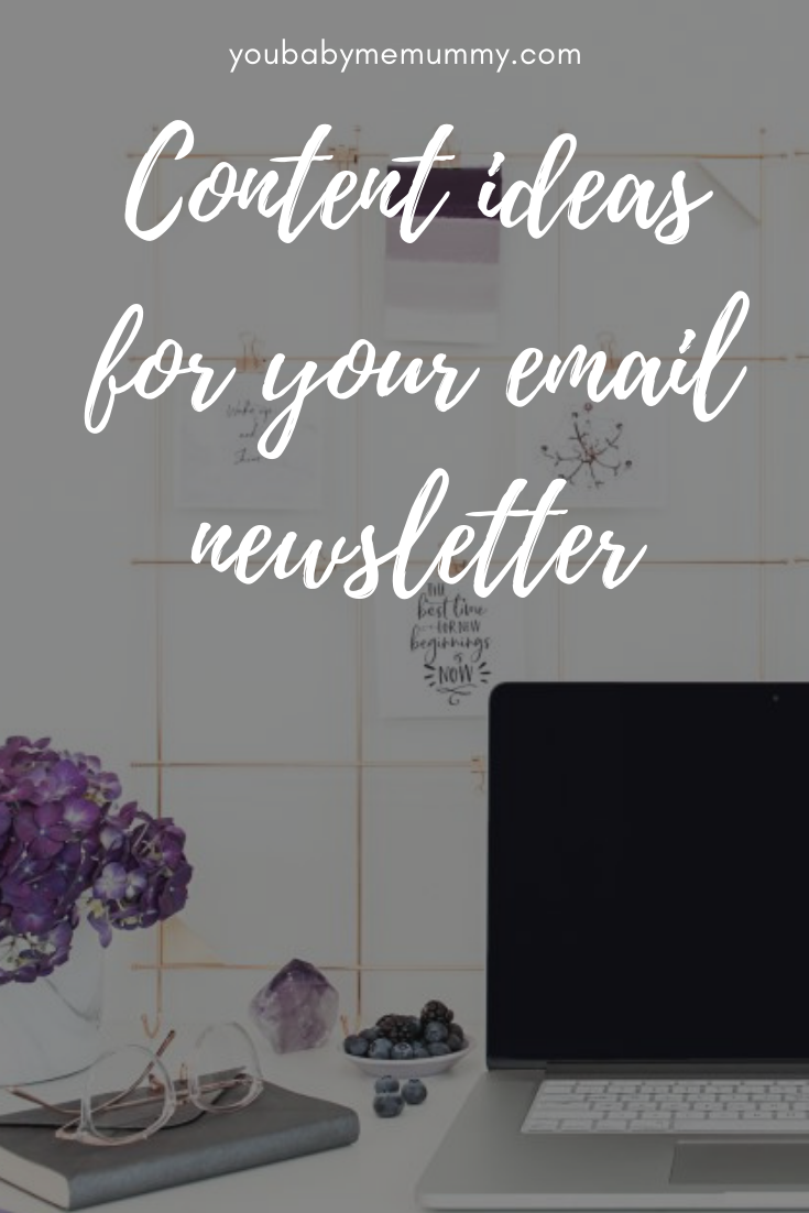 Content ideas for your email newsletter