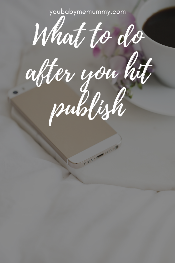 What to do after you hit publish [VIDEO]