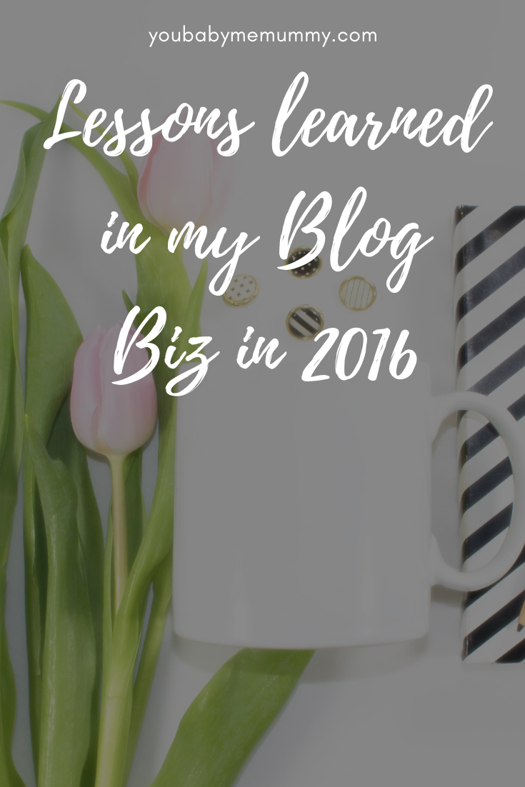 Lessons learned in my Blog Biz in 2016