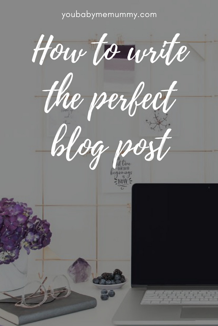 How to write the perfect blog post