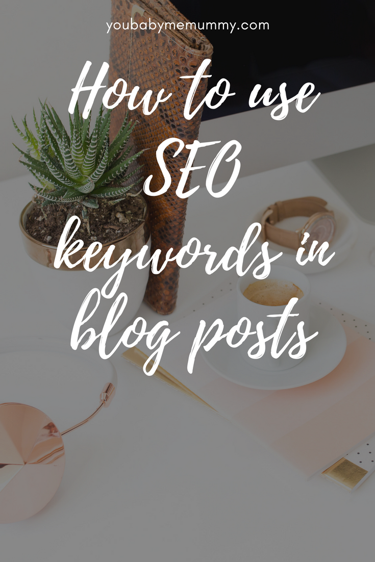 How to use SEO keywords in blog posts