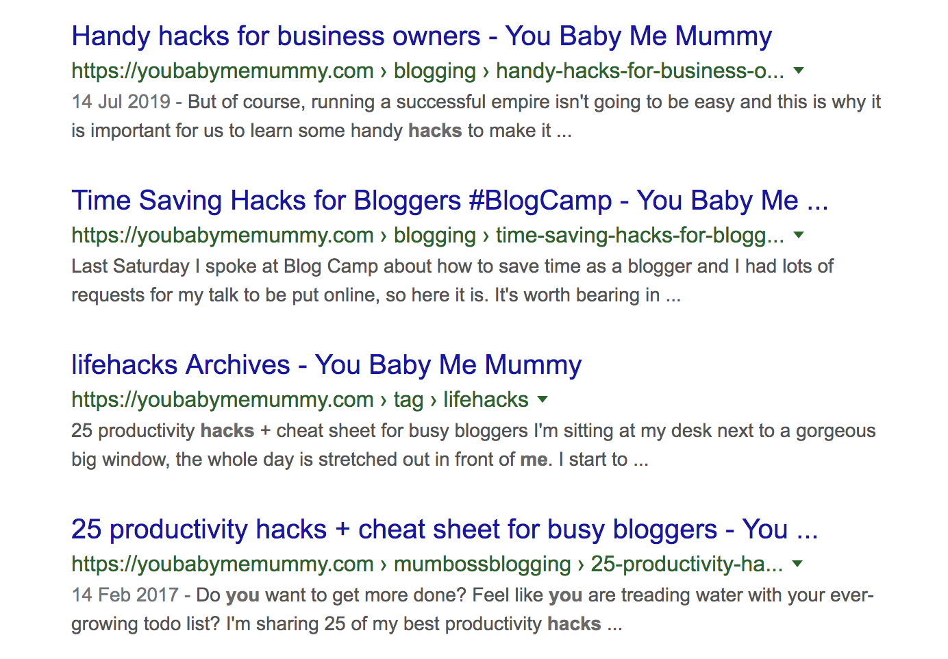 hacks make great posts